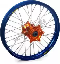 Aquí puede pedir kit ruedas 18-2. 15 llanta azul-buje naranja de Haan Wheels , con el número de pieza 48136512510: