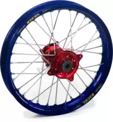 wiel kit 16-1,85 blue rim-red hub van Haan Wheels, met onderdeel nummer 4815400356, bestel je hier online: