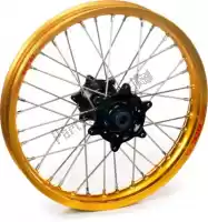 4811641223, Haan Wheels, Kit de rodas 18-2.15 cubo preto aro dourado    , Novo