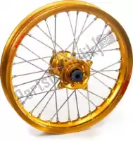4811522122, Haan Wheels, Wiel kit 21-2,15 gold rim-gold hub    , Nieuw
