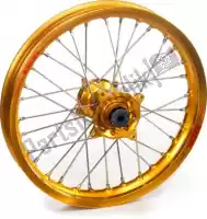 4814400322, Haan Wheels, Wheel kit 16-1.85 gold rim-gold hub    , New