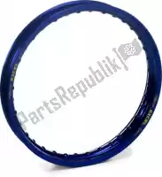 4815601651, Haan Wheels, Wheel kit 19-2.15 blue rim-silver hub    , New