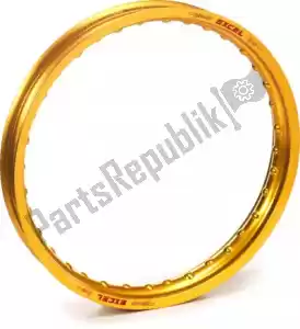 HAAN WHEELS 4816601621 kit ruote 19-2.15 cerchio oro-mozzo argento - Il fondo