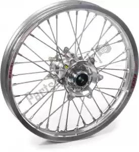 HAAN WHEELS 4813100211 wheel kit 14-1.60 silver rim-silver hub - Bottom side