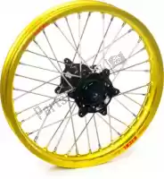 4813300443, Haan Wheels, Wiel kit 17-1,40 yellow rim-black hub    , Nieuw