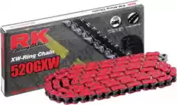 Qui puoi ordinare catena, corsa nr520gxw, rivetto 114 clf, rosso da RK , con numero parte 2670371R: