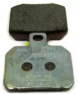 BREMBO 44994910 remblok id 450 ff brake pads sinter - Onderkant