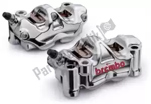 BREMBO 44201020 zestaw zacisku hamulcowego hpk, radialny, gp4-rx - Górna strona