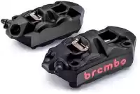 44388550, Brembo, Kit étrier de frein hpk, monobloc m4, noir    , Nouveau