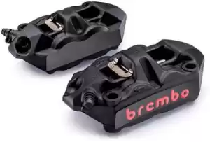 BREMBO 44388550 kit pinza de freno hpk, monoblock m4, negro - Lado inferior