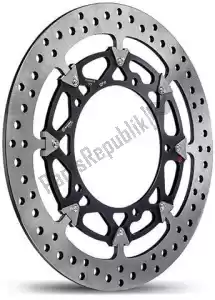 BREMBO 44174111 disco hpk t-drive juego de discos 330 x 5,5 mm - Lado superior