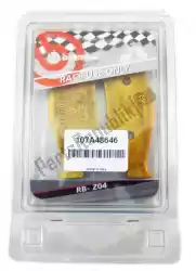 Here you can order the brake pad z04 brake pads sinter racing from Brembo, with part number 42458646: