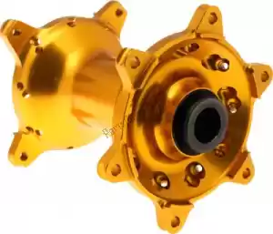 HAAN WHEELS 4815301452 wiel kit 19-1,40 blue rim-gold hub - Bovenkant