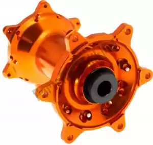 HAAN WHEELS 48133004410 kit jantes 17-1.40 jante jaune-moyeu orange - Face supérieure