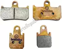 42452540, Brembo, Pastiglie freno z04 pastiglie freno sinter racing    , Nuovo