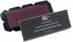 Here you can order the filter, air ha-1596 from K&N, with part number 13115005: