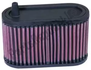 K&N 13412000 filter, air ya-1285 - Bottom side