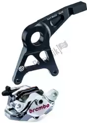 Qui puoi ordinare kit pinza freno hpk, posteriore, cnc da Brembo , con numero parte 44244141: