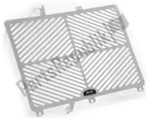 R&G 41583110 bs ok radiator + oil cool guard, stainless stl - Onderkant