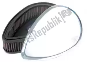 K&N 13903902 filter, air filter kit-harley rk-3902 - Bottom side