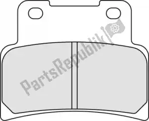 FERODO 0952216 remblok fdb2216p brake pads organic - Onderkant