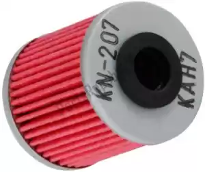 K&N 13002070 filter, olie kn-207 - Onderkant