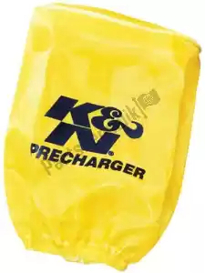 K&N 13705107 filter, air wrap ru-0510py - Bottom side