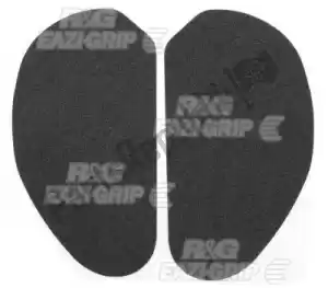 R&G 41963002 acc tank traction grips, clear - Bottom side