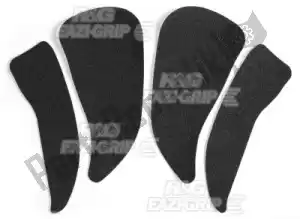 R&G 41964122 acc tank traction grips, clear - Bottom side