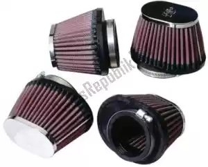 K&N 13040984 filter, lucht universal filter chrome rc-0984 - Onderkant