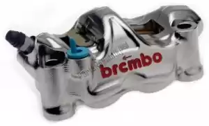 BREMBO 44201130 brake caliper hpk kit, radial, gp4-rx - Bottom side