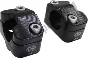 GILLES 3132200B adapter kierownicy/zestaw riser 1dgt, 22mm do 28mm - Dół