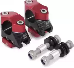 Here you can order the handlebar adjustable riser 2dgt, black-red from Gilles, with part number 3138000BR: