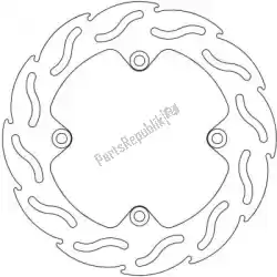Here you can order the disc 110211, flame fixed disc 220 from Moto Master, with part number 6200110211: