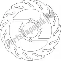 6200110229, Moto Master, Disc 110229, flame fixed disc 245    , New