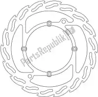 6200110259, Moto Master, Schijf 110259, flame fixed disc 260    , Nieuw