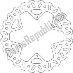 Here you can order the disc 110367, nitro fixed disc 245 from Moto Master, with part number 6227110367: