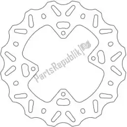 Here you can order the disc 110368, nitro fixed disc 220 from Moto Master, with part number 6227110368: