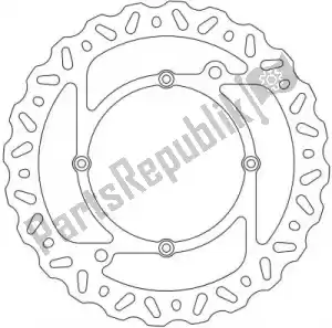 MOTO MASTER 6227110404 disco 110404, nitro disco fijo 260 - Lado inferior