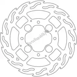 Here you can order the disc 110413, flame fixed disc 256 from Moto Master, with part number 6200110413: