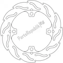 schijf 110414, flame fixed disc 220 van Moto Master, met onderdeel nummer 6200110414, bestel je hier online: