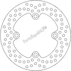 Ici, vous pouvez commander le disque 110456, disque fixe halo 220 auprès de Moto Master , avec le numéro de pièce 6218110456: