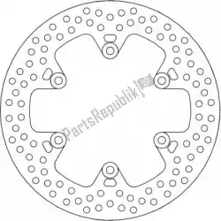 Aqui você pode pedir o disco 110460, disco fixo halo 245 em Moto Master , com o número da peça 6218110460: