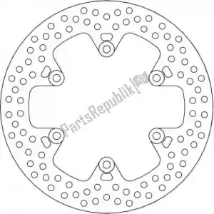 MOTO MASTER 6218110460 disco 110460, disco fixo halo 245 - Lado inferior