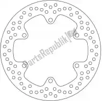 6218110461, Moto Master, Schijf 110461, halo fixed disc 220    , Nieuw