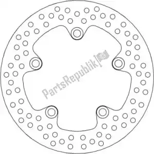 MOTO MASTER 6218110463 disc 110463, halo fixed disc 220 - Bottom side