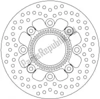 6218110482, Moto Master, Schijf 110482, halo fixed disc 220    , Nieuw