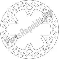 6218110490, Moto Master, Disc 110490, halo fixed disc 240    , New