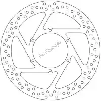 6218110520, Moto Master, Schijf 110520, halo fixed disc 298    , Nieuw