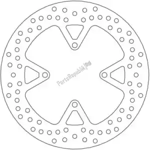 MOTO MASTER 6218110522 disco 110522, disco fijo halo 250 - Lado inferior